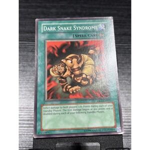 Dark Snake Syndrome DR1-EN035 Yu-Gi-Oh! Rare – Lightly Played